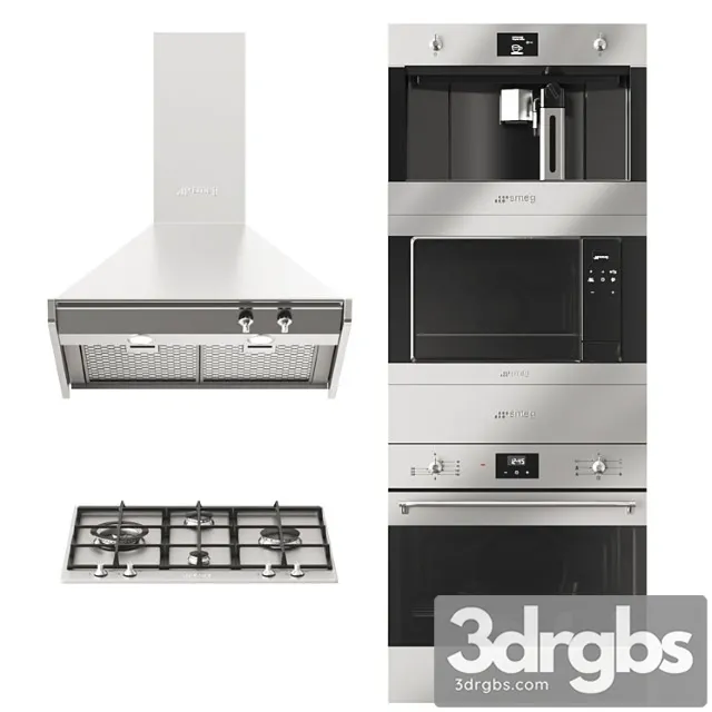 Smeg classica 2 3D Model Download