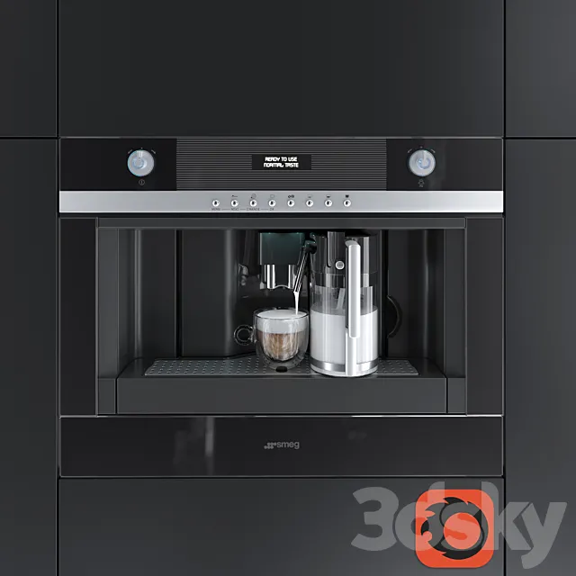 SMEG CMSC451NE 3DModel