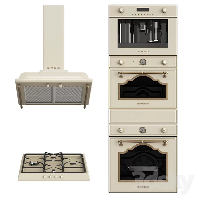 Smeg cortina 3D Model