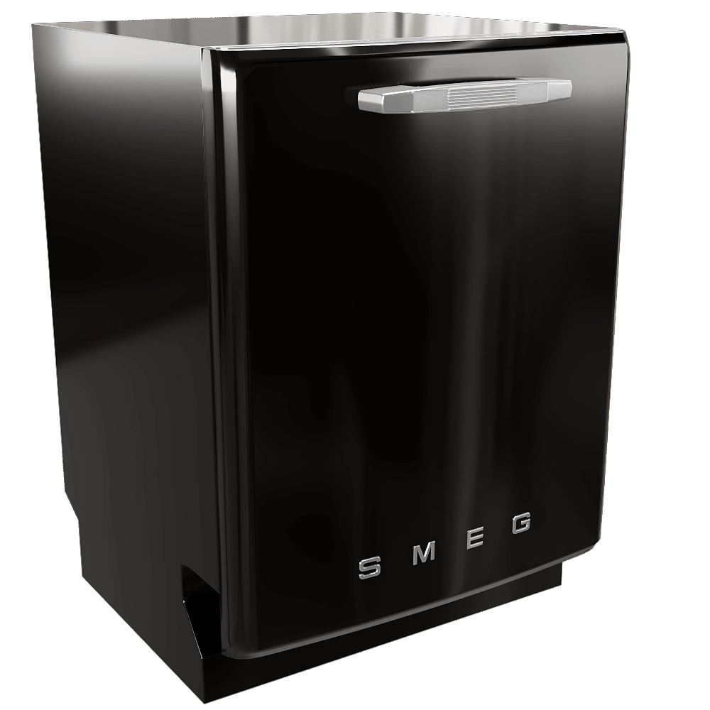 Smeg – Dishwasher DIFABBL 3D Model Smeg – Dishwasher DIFABBL 3D Model