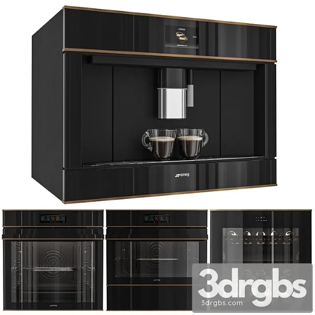 Smeg Dolce Stil Novo 4 3D Model Download