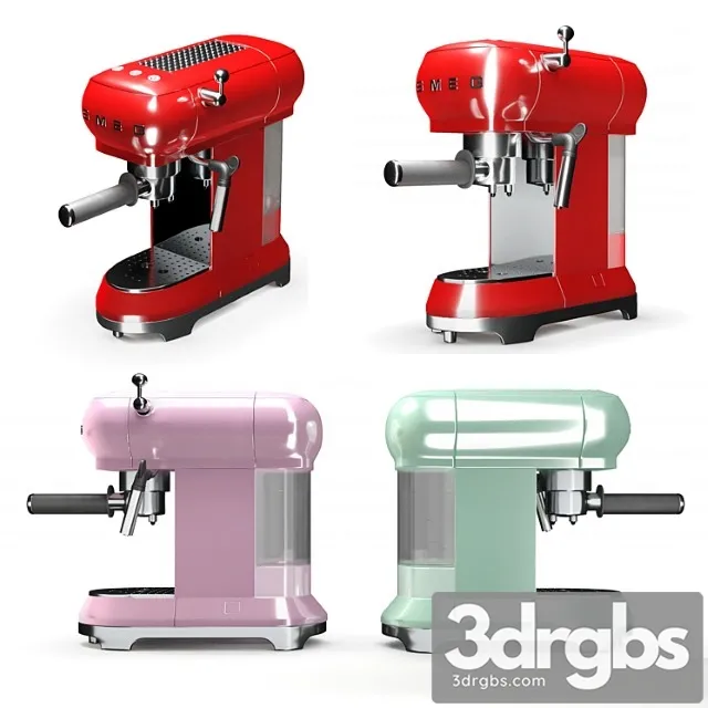Smeg Espresso Coffee Machine 3D Model Download