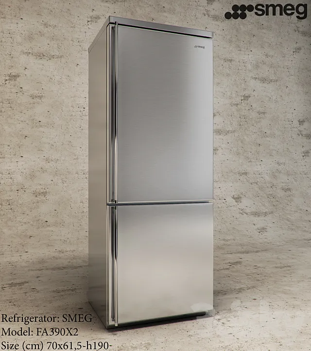 SMEG – FA390X2 3DModel