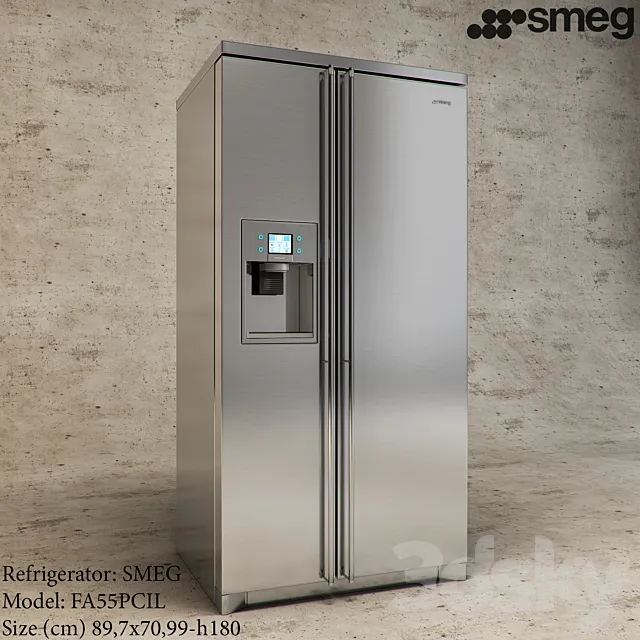 SMEG – FA55PCIL 3DModel
