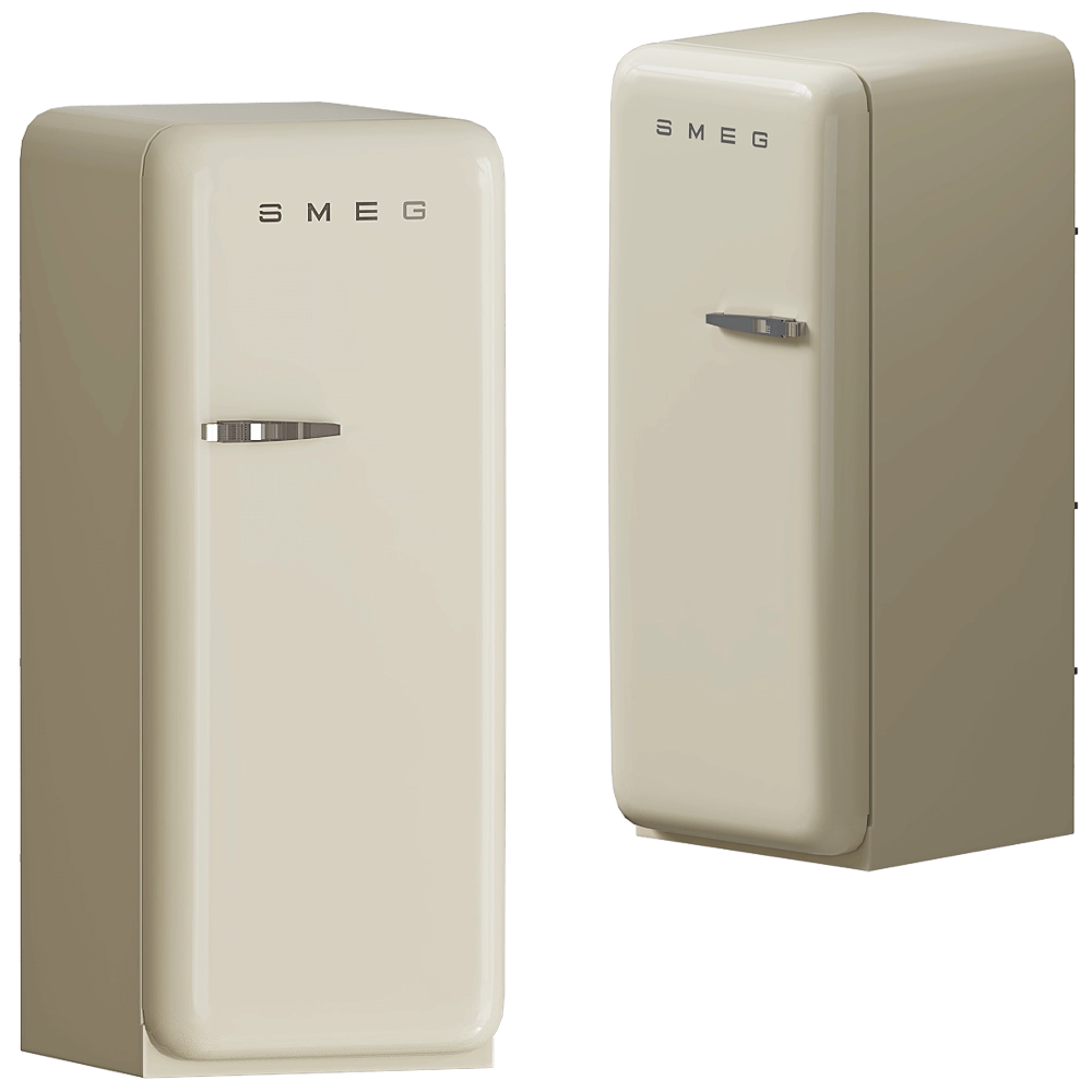 Smeg – Freezer CVB20RP1 3D Model