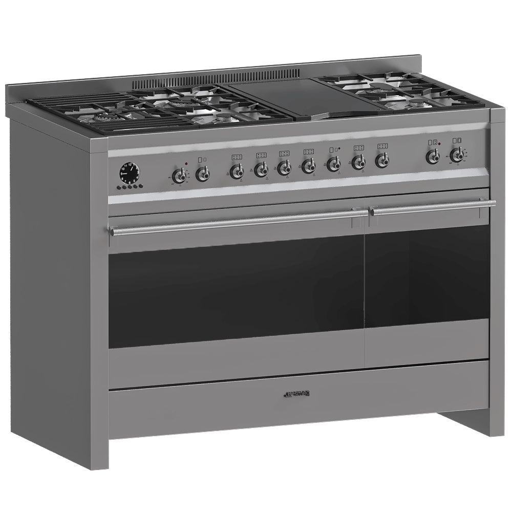 Smeg – Gas A3XU6 3D Model