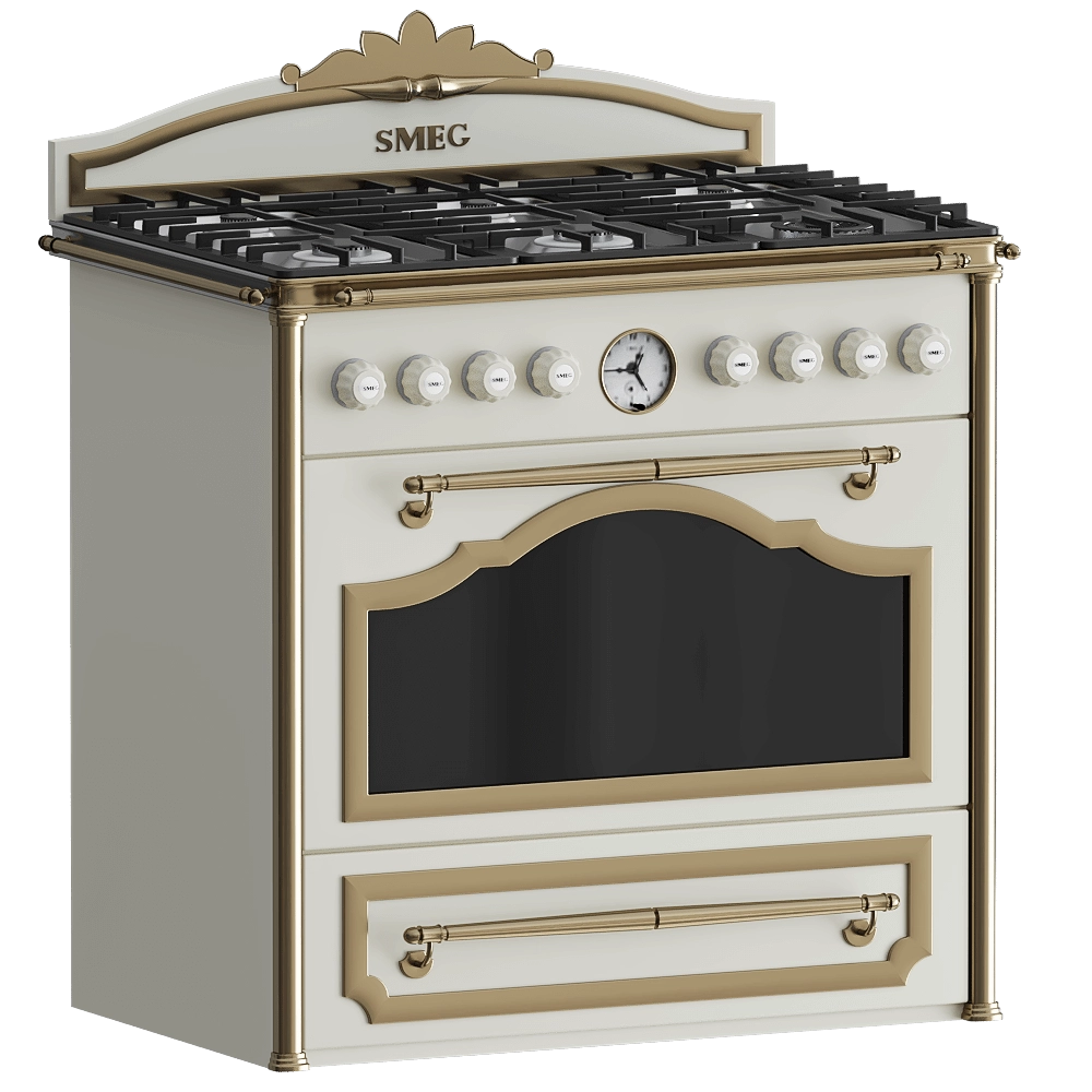 Smeg – Gas CC9GPO 3D Model