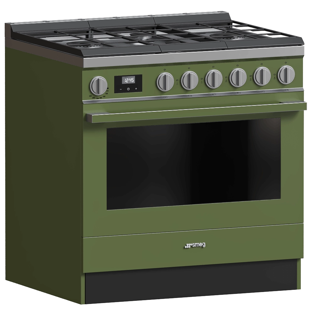 Smeg – Gas stove CPF30UGGOG 3D Model