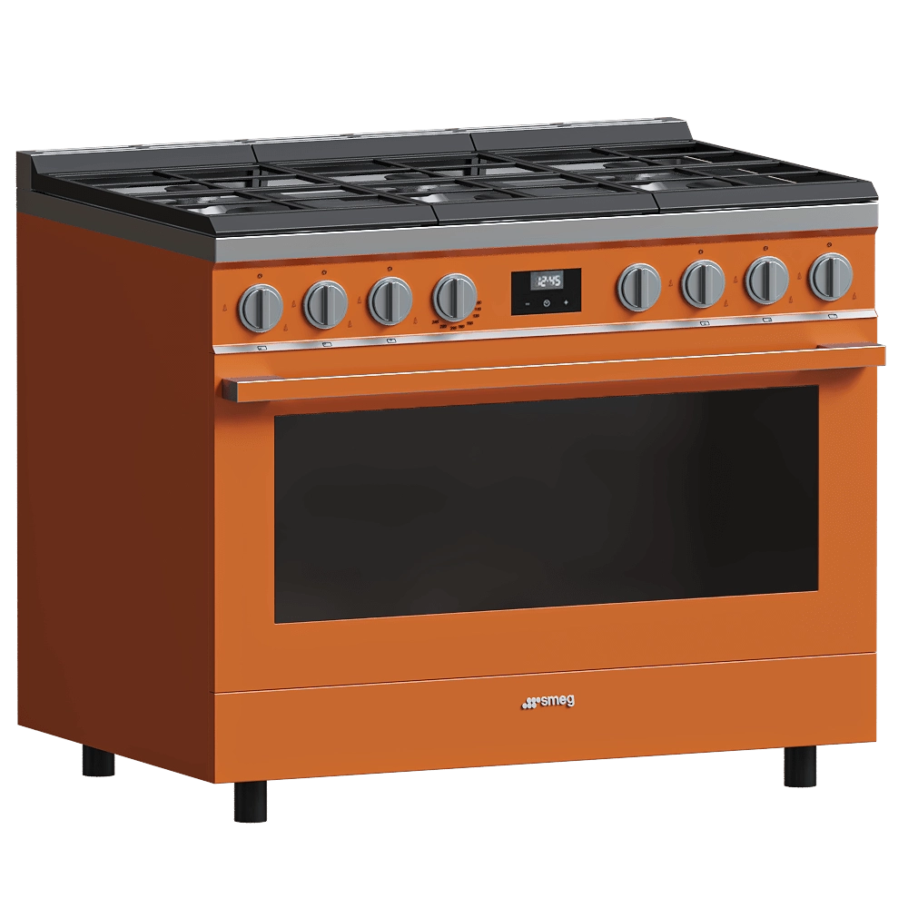 Smeg – Gas stove CPF9GMOG1 3D Model