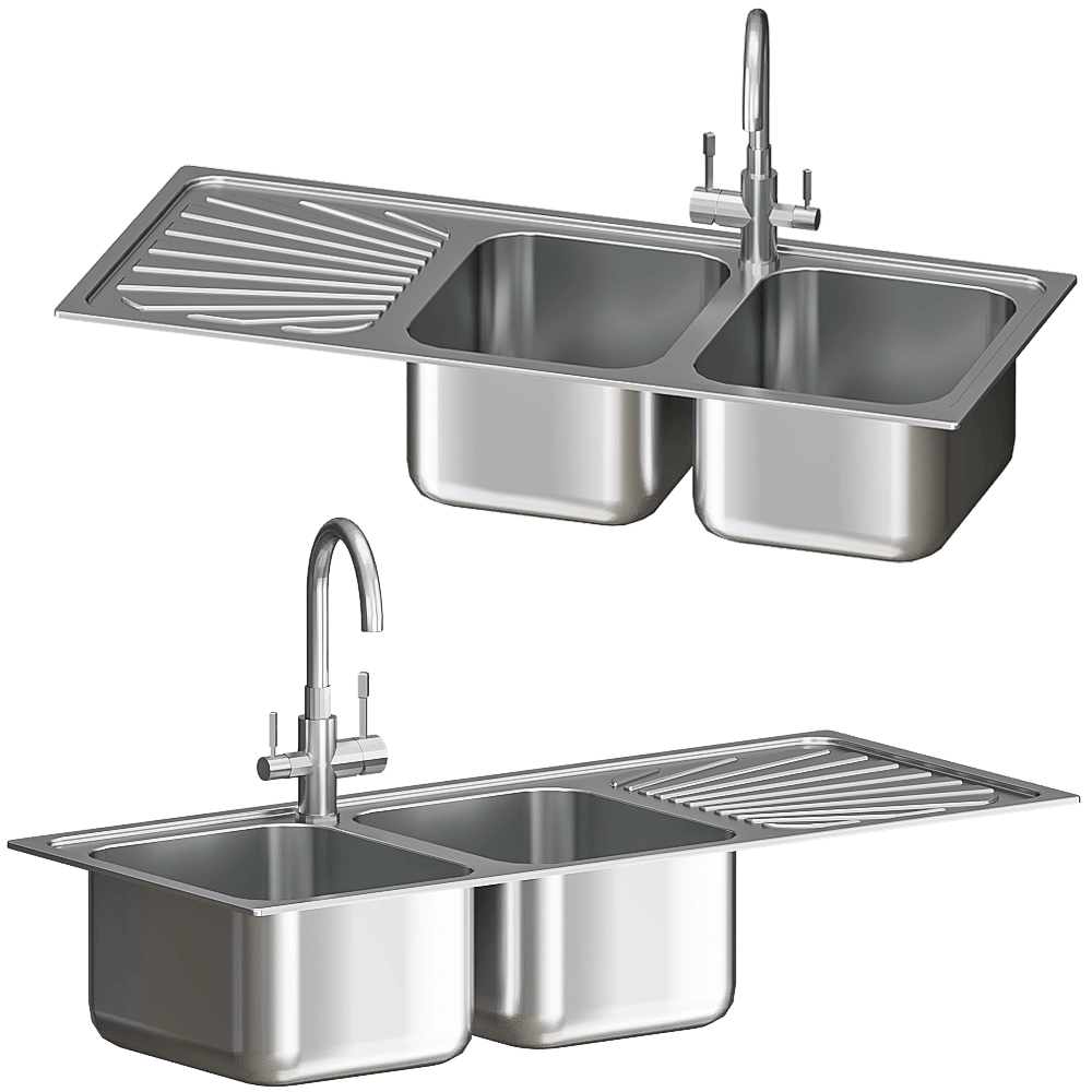 Smeg – Kitchen sink APM116D 3D Model