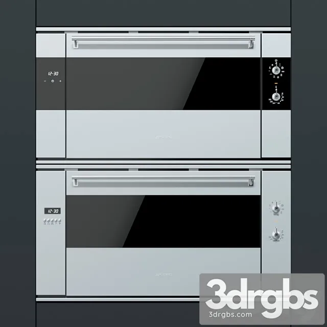 Smeg – oven sf9315xr and sf9310xr 2 3D Model Download