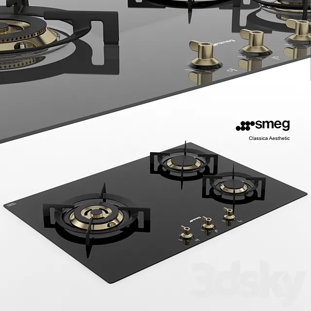 Smeg PC73GNO 3DModel