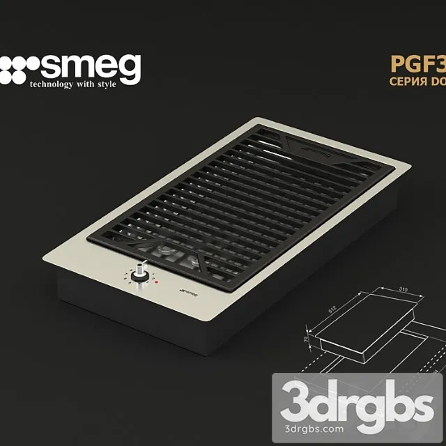 Smeg Pgf30b 3D Model Download