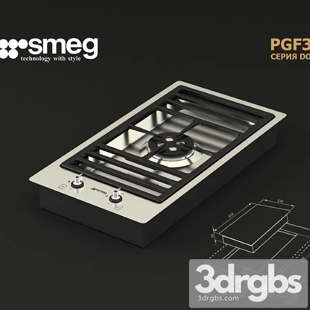 Smeg Pgf31g 3D Model Download