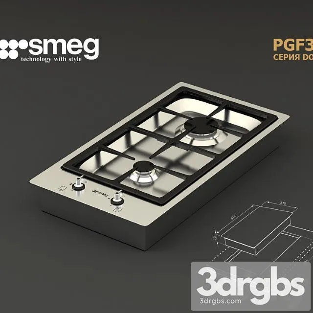 Smeg Pgf32g 3D Model Download