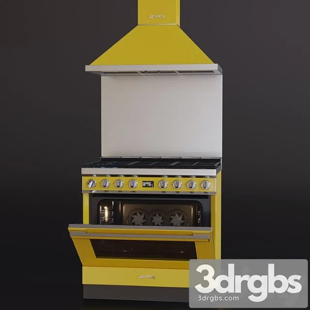 Smeg Portofino Set 3D Model Download