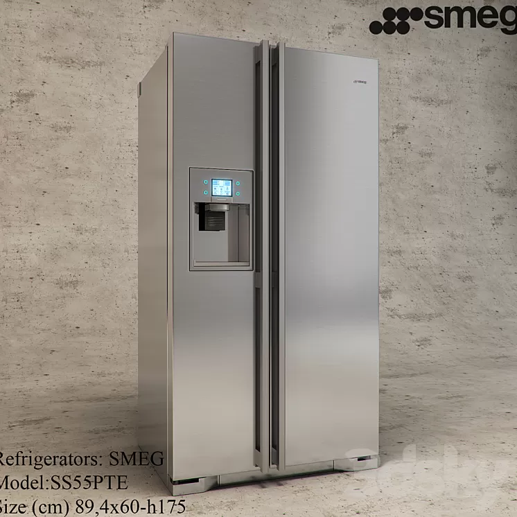 SMEG – SS55PTE 3D Model SMEG – SS55PTE 3D Model