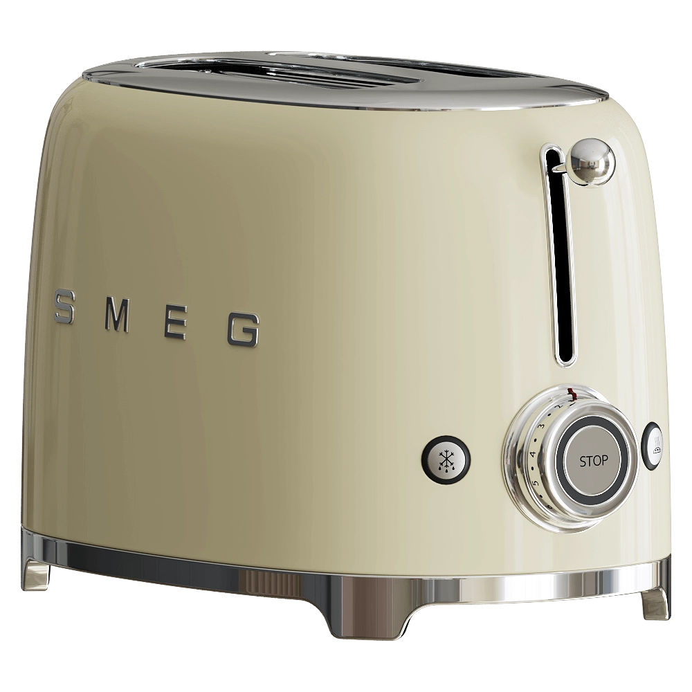 Smeg – Toaster TSF01CREU 3D Model
