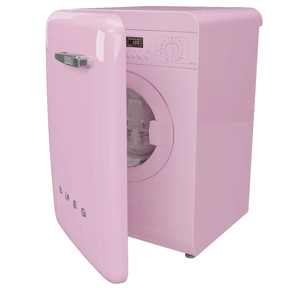 Smeg – Washing Machine WMFABPK-2 3D Model