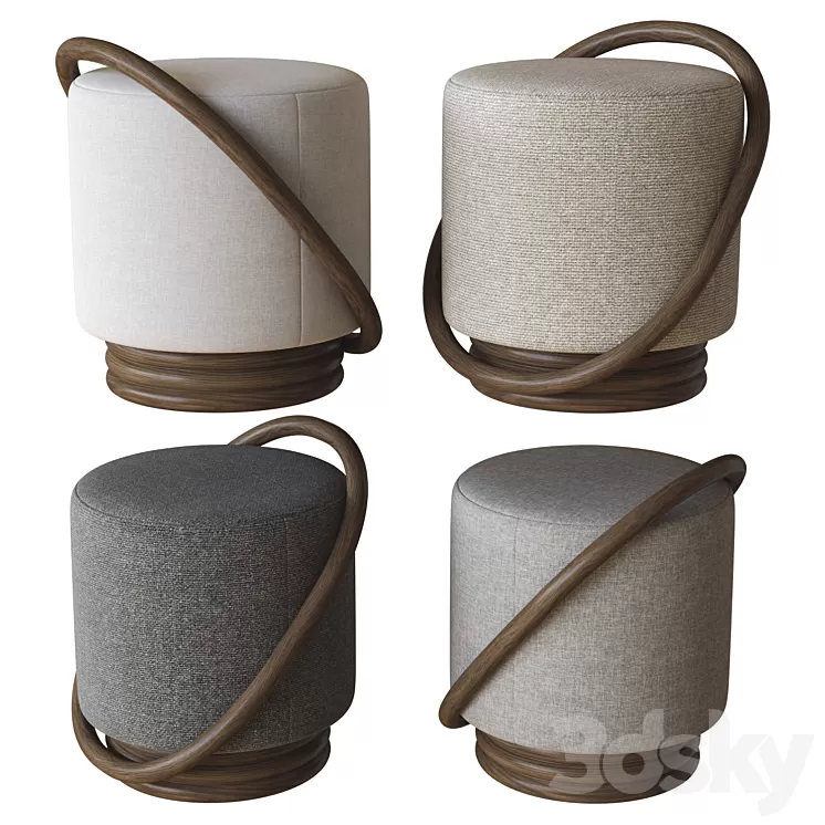 smile pouf porada 3D Model smile pouf porada 3D Model