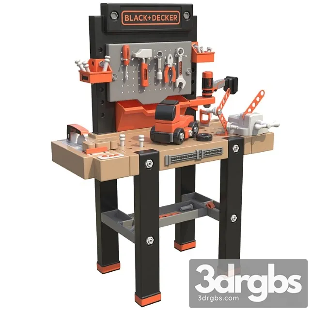 Smoby Toys Black Decker Game Set Smoby Toys Black Decker Game Set