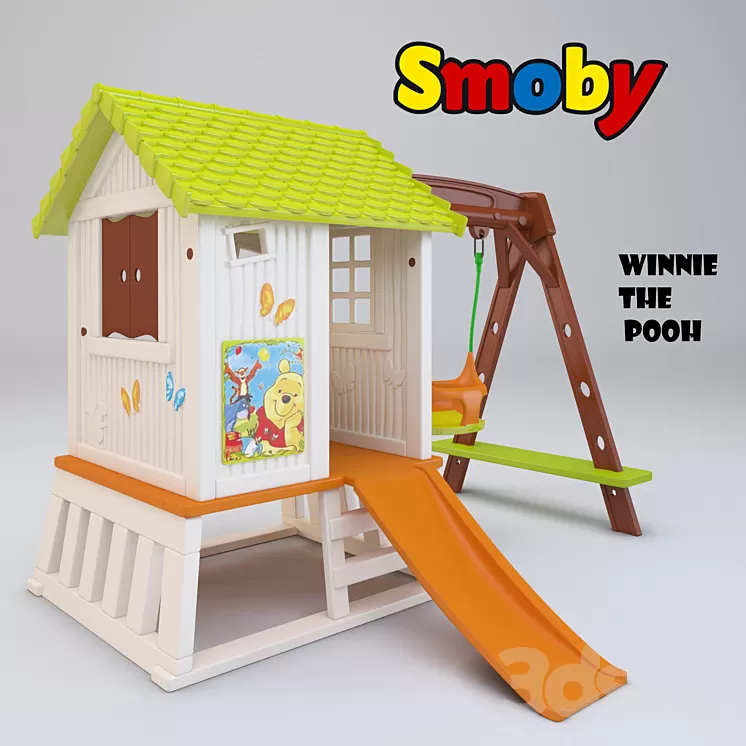 SMOBY_Winnie_the_Pooh 3D Model