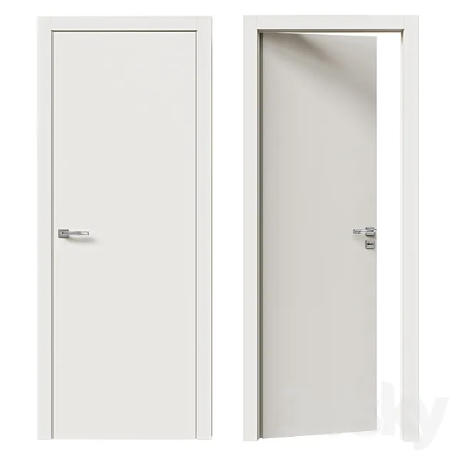 Smooth interior door ALFA Free Download