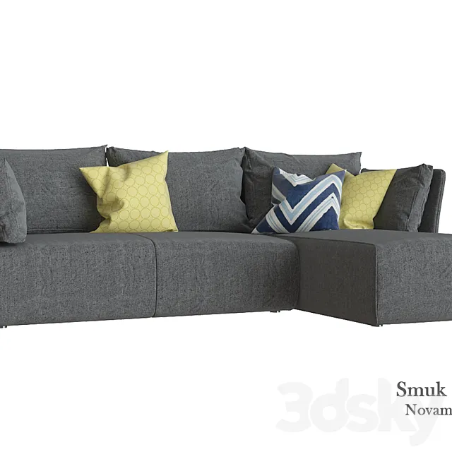 Smuk sofa novamobili 3D Model