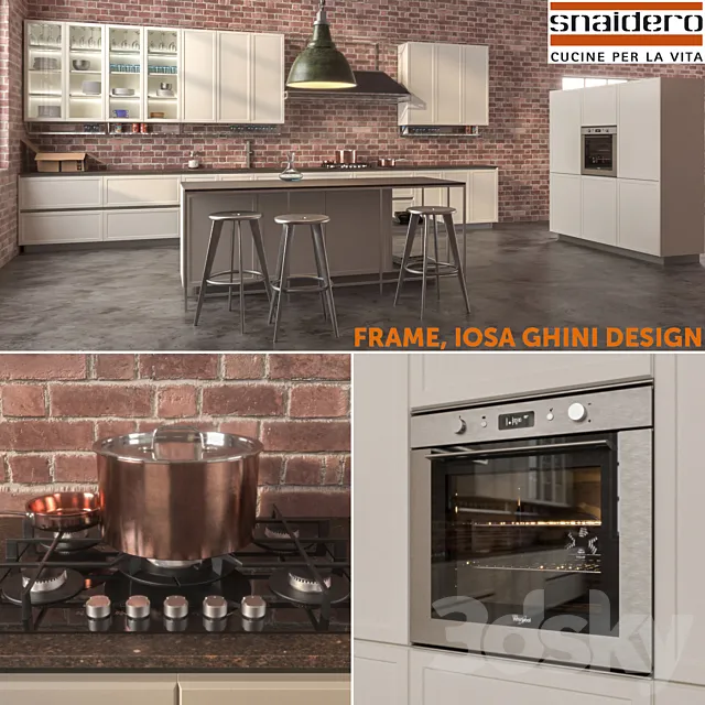 Snaidero Frame kitchen 3DModel