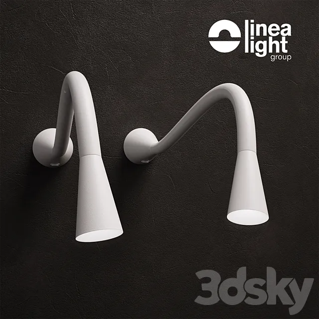 Snake LED Linea Light 3DModel
