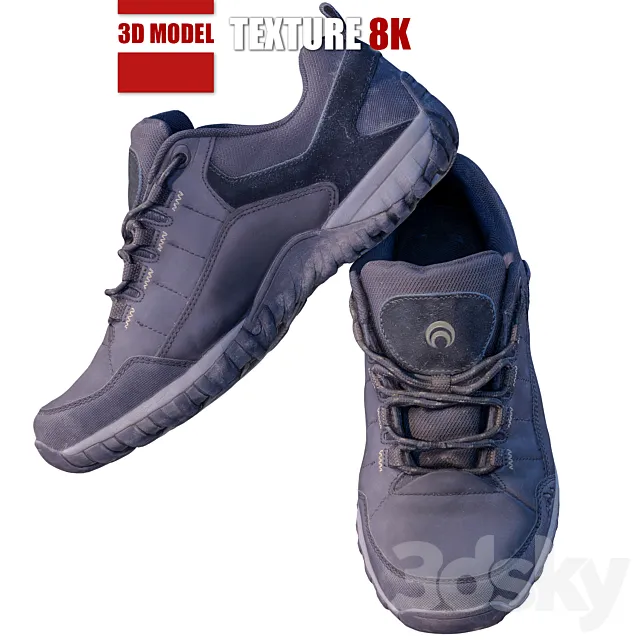 Sneakers 121 3D Model