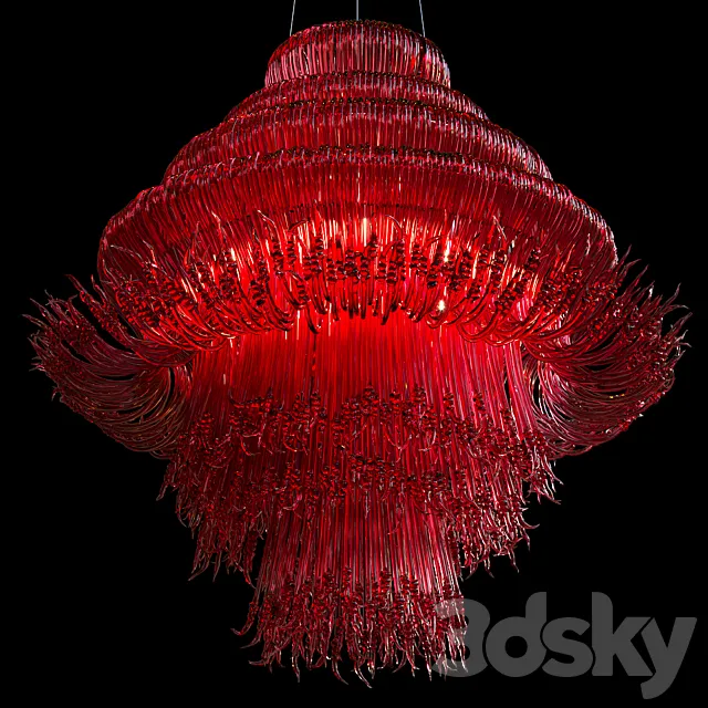 Sneeze – chandelier Jacopo Foggini 3D Model