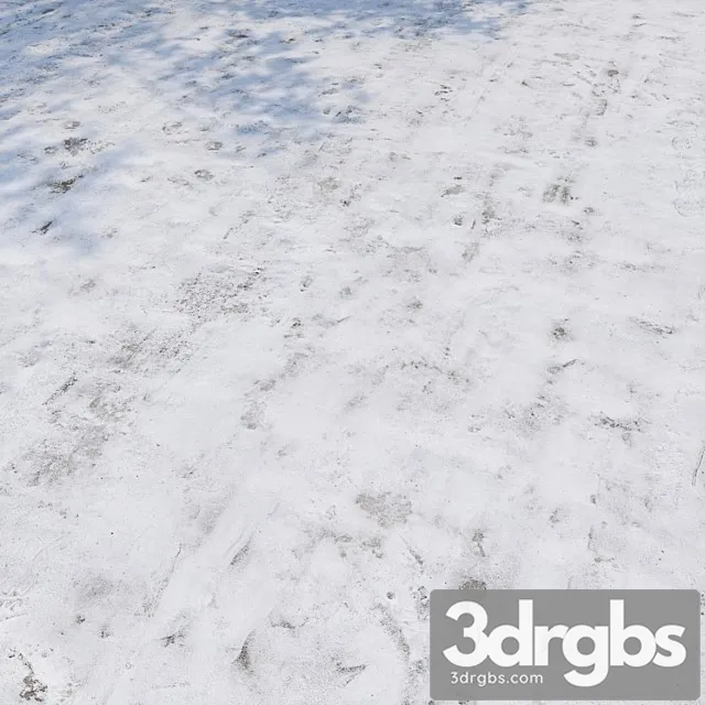 Sneg Na Betone 3D Model Download