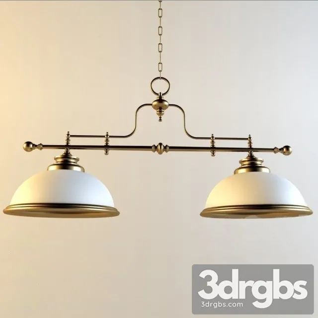 Snooker Pendant Light 3D Model Download