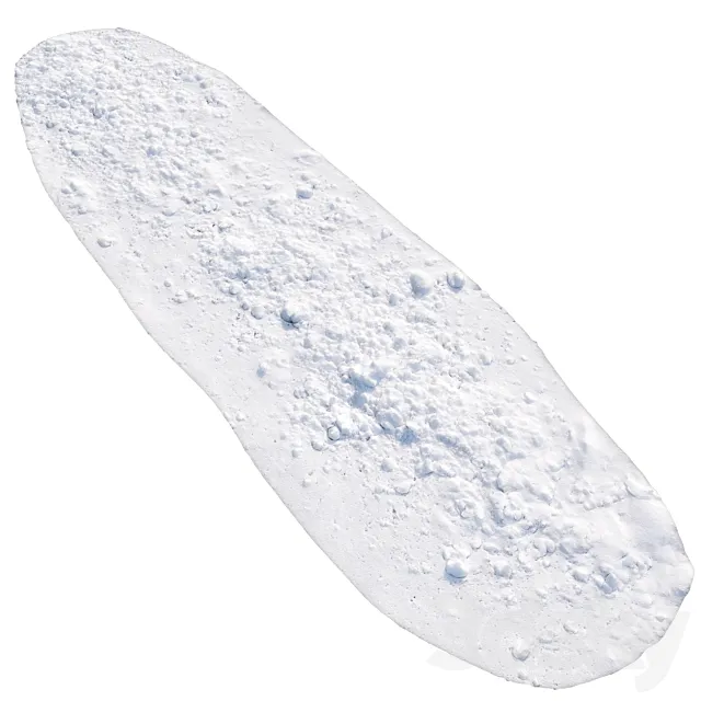 Snow 3D Model Snow 3D Model