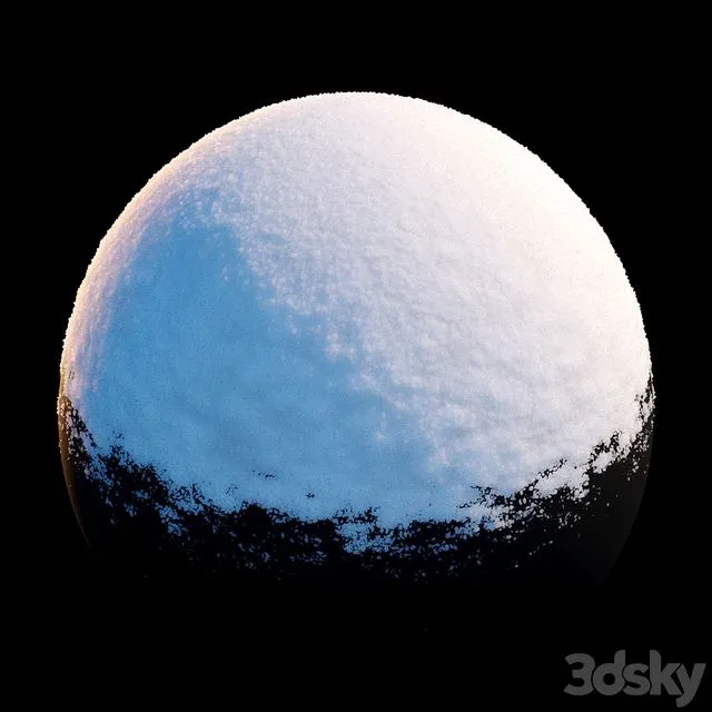 Snow 3D Model