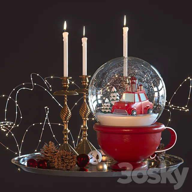 snow globe 3D Model