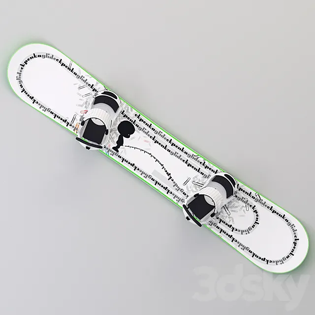 snowbord 3D Model