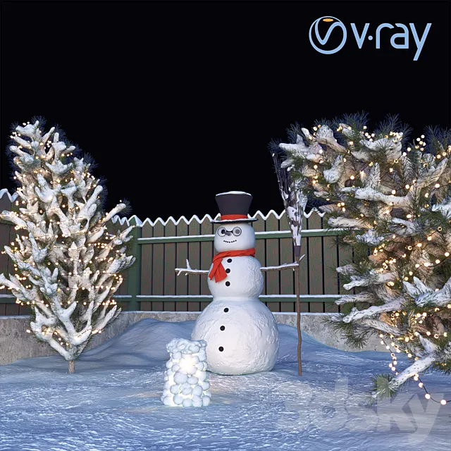 Snowman 3DModel