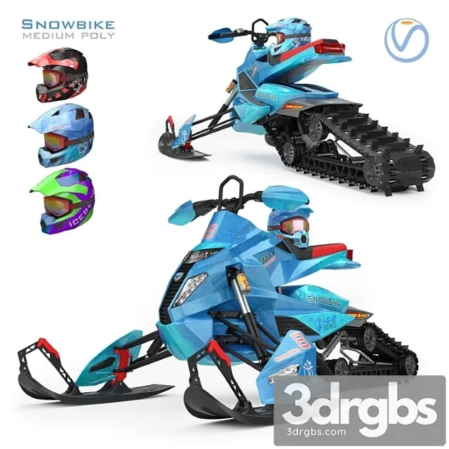 Snowmobile 3D Model Download