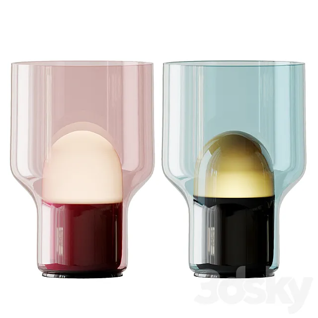So Glass Lights Table Lamp from Skeehan 3DModel