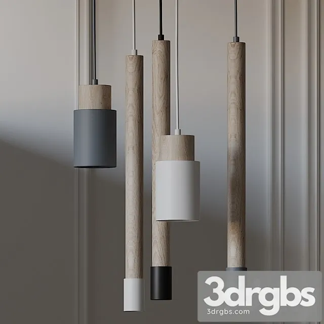 So6 pendant light from fild 3D Model Download