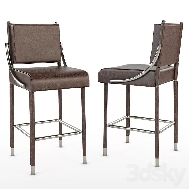 Soane – The opera bar stool 3D Model