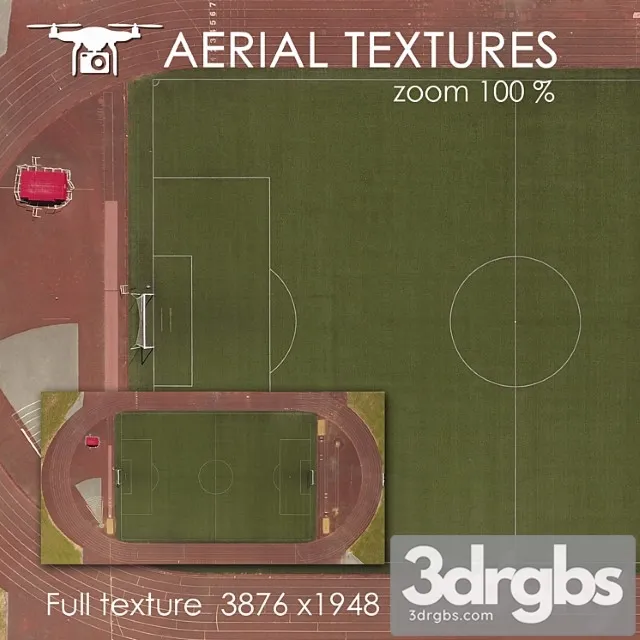 Soccer field 61 3D Model Download