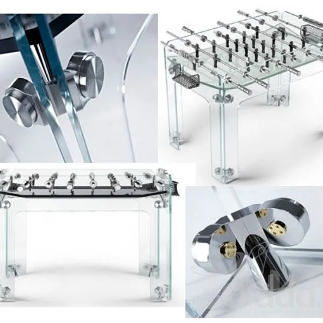 Soccer Table 3D Model Soccer Table 3D Model