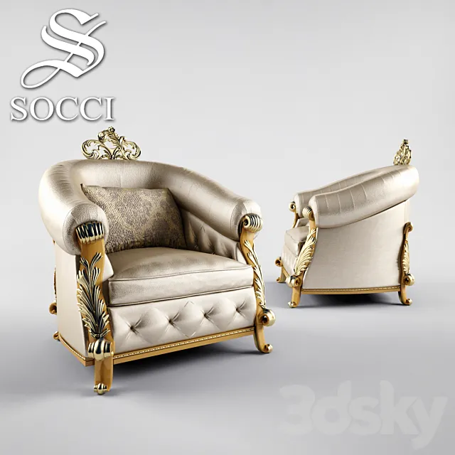 SOCCI Allure chair 3DModel