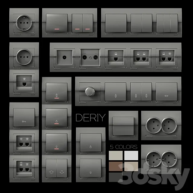 Sockets and switches Lezard Deriy Free Download