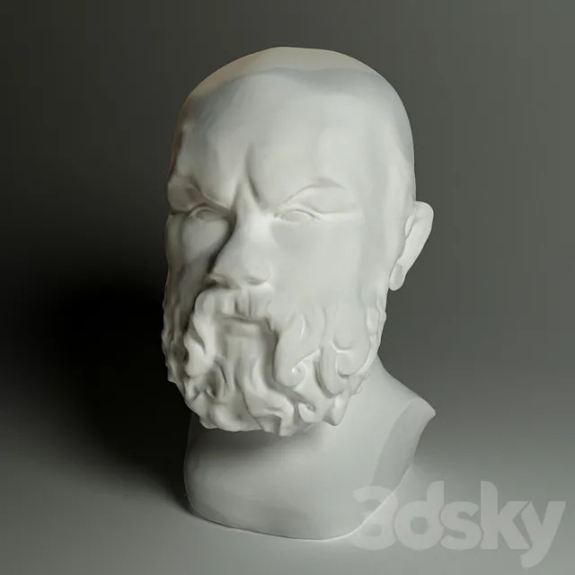 Socrates 3D Model