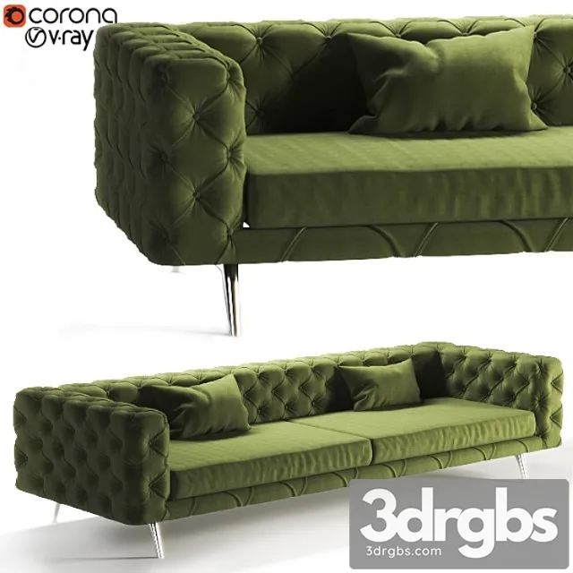 Sofa 002 2 3D Model Download