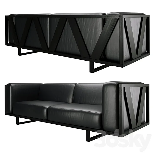 Sofa 06-1205 3DModel
